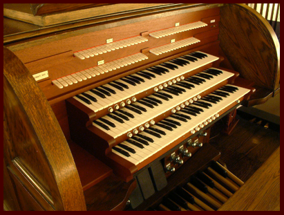 St. Benedict Organ Console